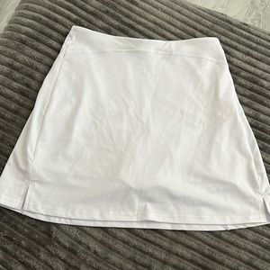 White Tennis Skort
